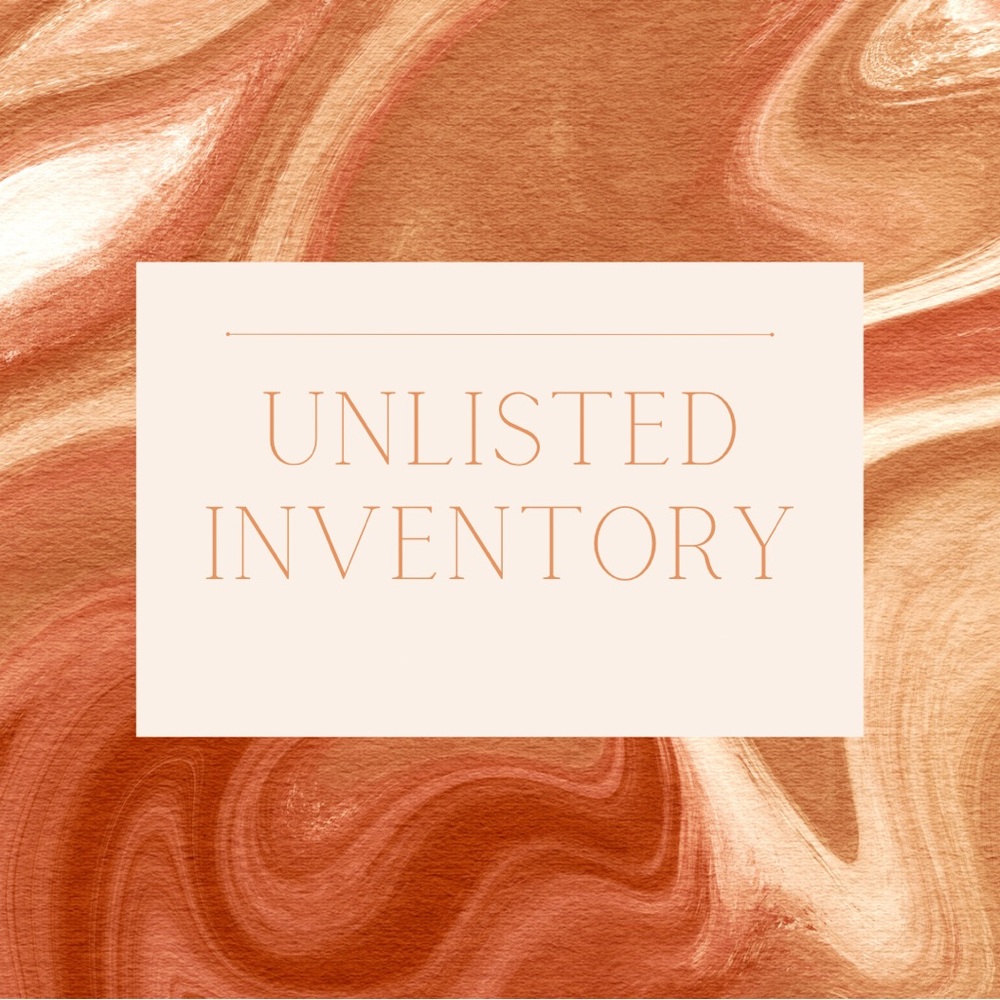 Unlisted Inventory for live show